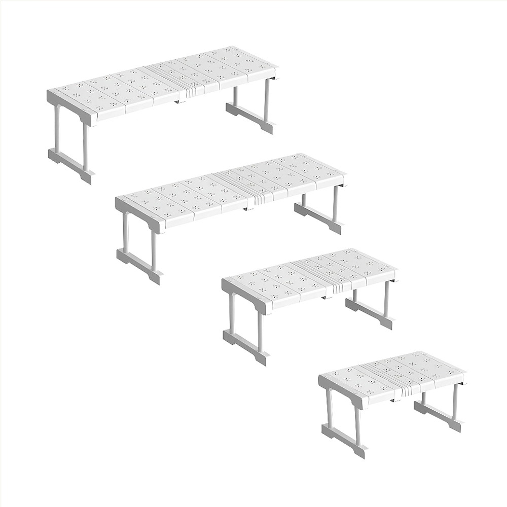 【VENCEDOR】 分層伸縮層架 置物架 分層置物架 分層隔板 可疊加伸縮隔板 不可超商 現貨 滿499免運-細節圖2