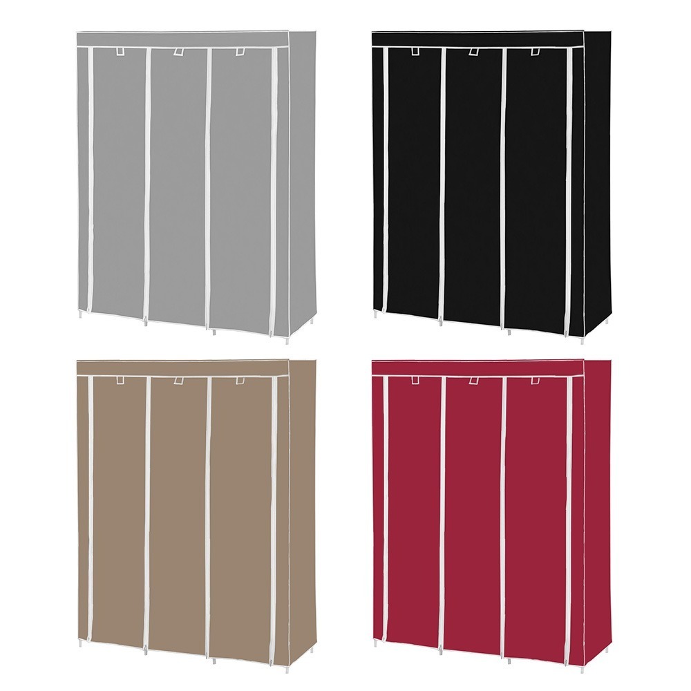 【VENCEDOR】 布衣櫥 超商限2組 寬128cm衣櫥 平價加大衣櫥 DIY布衣櫃 現貨 滿499免運-細節圖3