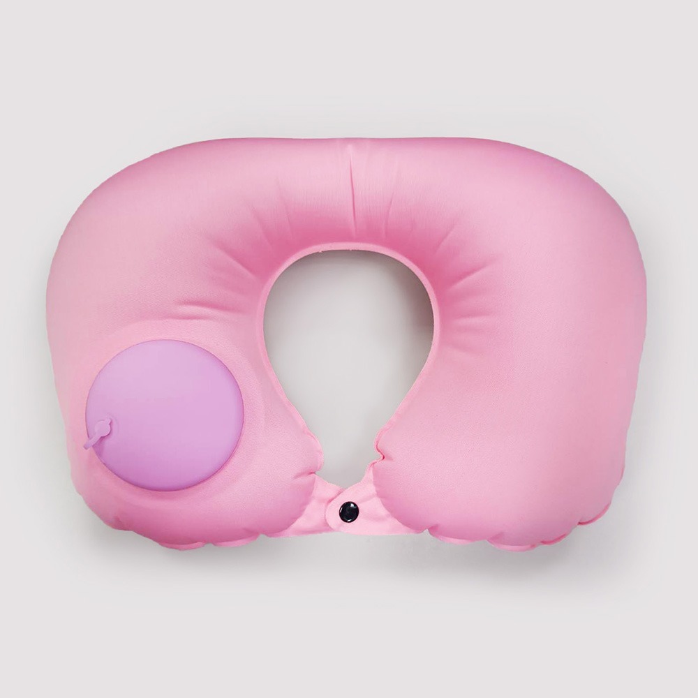 【VENCEDOR】 充氣枕 按壓充氣U型枕 旅行靠枕 睡眠枕 人體工學 午睡枕 護頸枕 頸枕 現貨 滿499免運-規格圖9