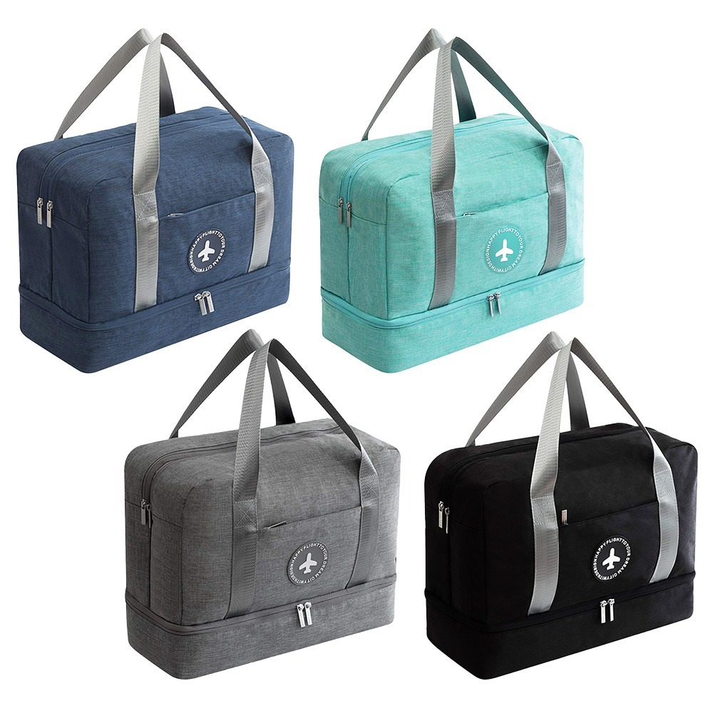 【VENCEDOR】 乾濕分離洗漱提包 防潑水健身包 防水行李袋 大容量旅行包 雙層運動包 現貨 滿499免運-細節圖2