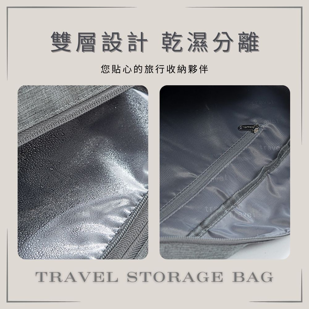 【VENCEDOR】 乾濕分離洗漱提包 防潑水健身包 防水行李袋 大容量旅行包 雙層運動包 現貨 滿499免運-細節圖8