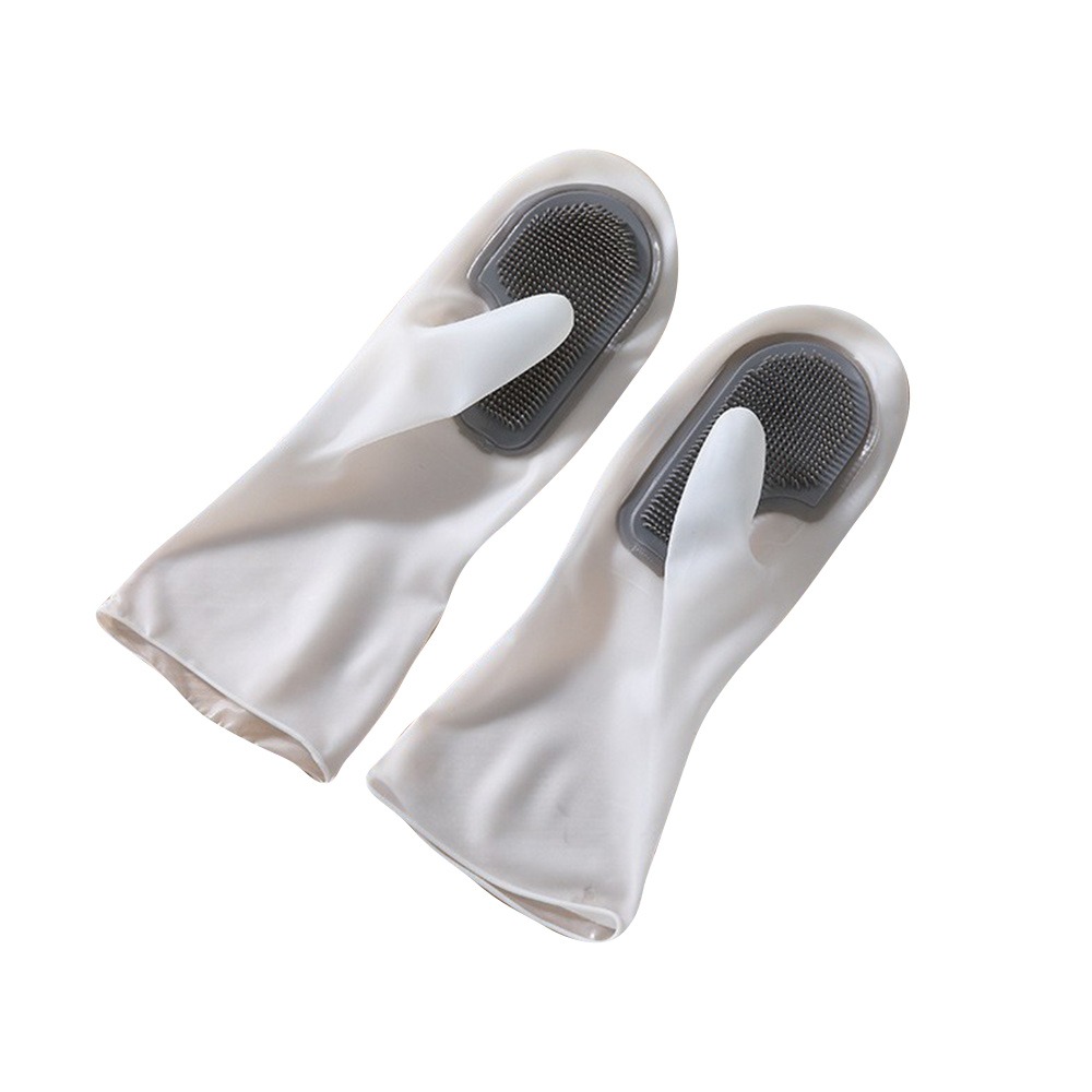 【VENCEDOR】 家務清潔手套 多功能手套 打掃手套 萬用清潔手套 矽膠軟毛手套 廚房手套 現貨 滿499免運-規格圖8