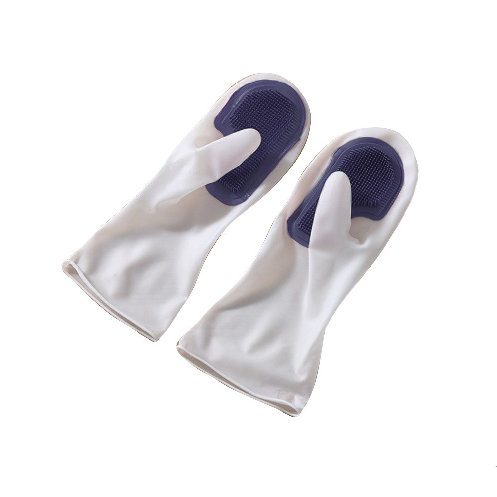 【VENCEDOR】 家務清潔手套 多功能手套 打掃手套 萬用清潔手套 矽膠軟毛手套 廚房手套 現貨 滿499免運-規格圖8