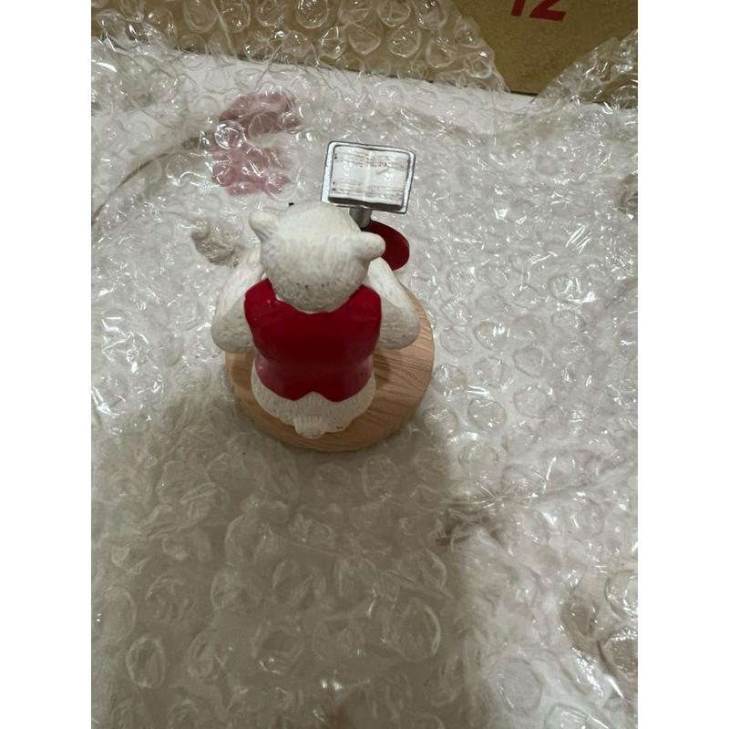 高雄市岡山可面交  二手早期珍藏~COCA COLA可口可樂 北極熊 樂隊 樂團 模型公仔(指揮家北極熊) 已絕版-細節圖7