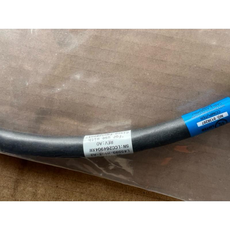 岡山可面交全新 思科網路設備堆疊線 Cisco 37-1122-01 Power Stack Cable 30cm-細節圖4