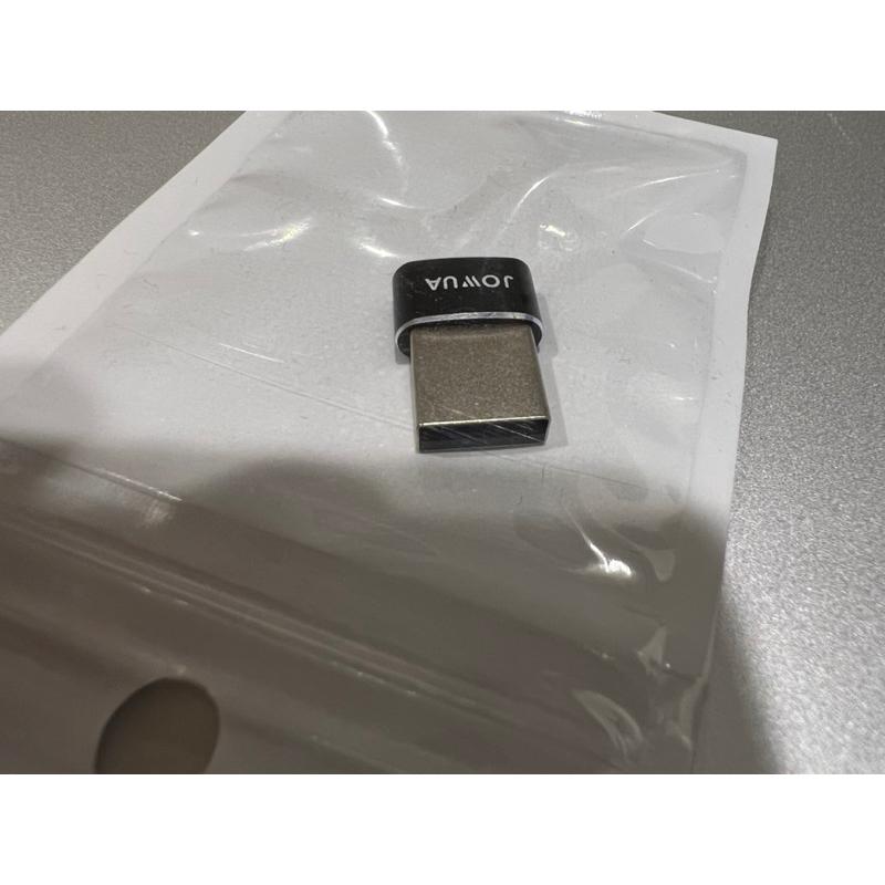 岡山可面交全新 JOWUA TESLA USB-A to USB-C type a type c 轉接頭 資料傳輸充電-細節圖2