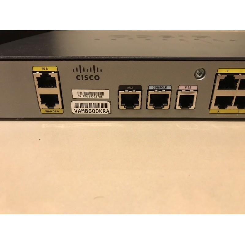 岡山可面交二手思科路由器 Cisco 800 891 model 890 CISCO891-K9 V01-細節圖4