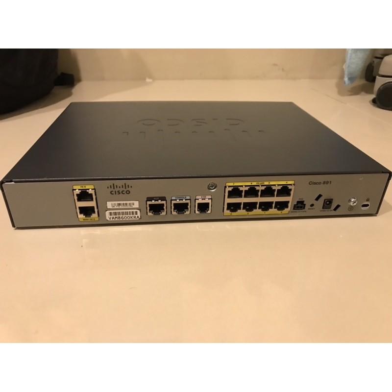 岡山可面交二手思科路由器 Cisco 800 891 model 890 CISCO891-K9 V01-細節圖6