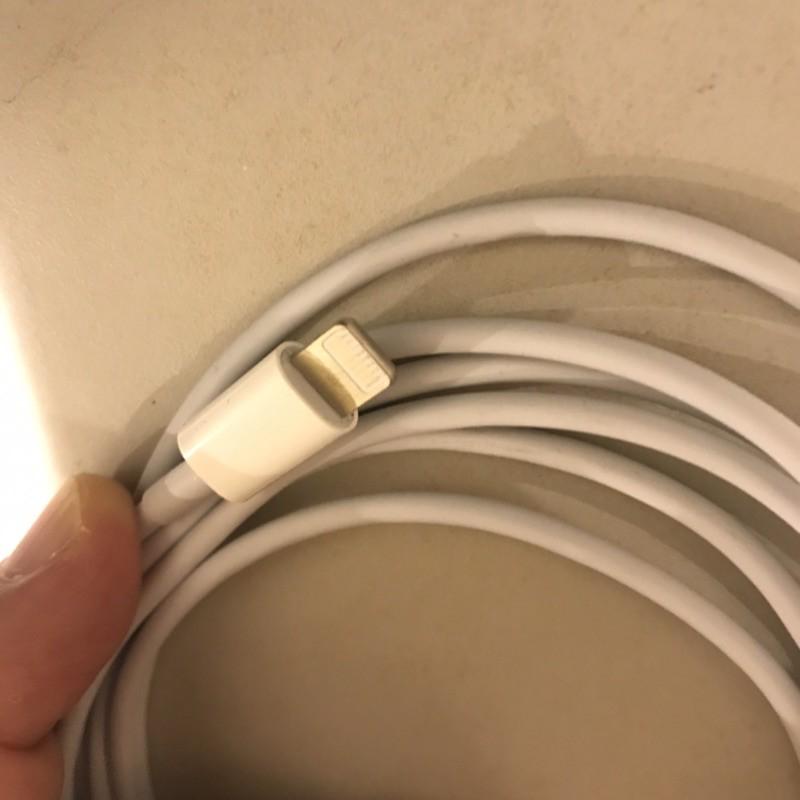 岡山可面交二手故障蘋果傳輸線電源線 USB c lightening type c PD 2M 2米 報帳用零件無法充電-細節圖5