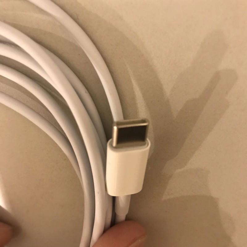 岡山可面交二手故障蘋果傳輸線電源線 USB c lightening type c PD 2M 2米 報帳用零件無法充電-細節圖8