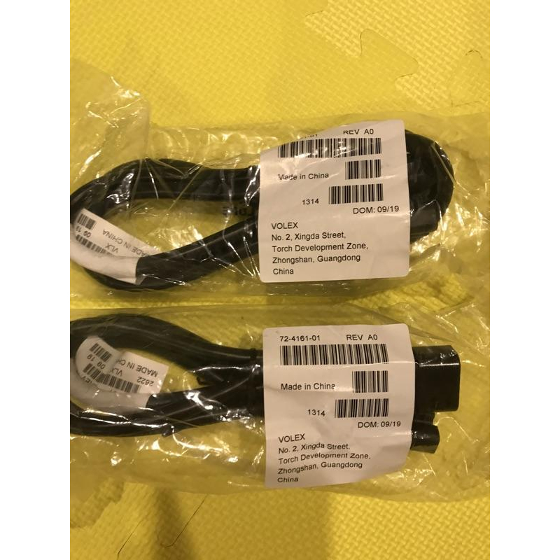 Cisco 72-4161-01 Extension思科電源線延長電源線 Power Cord 48＂ C14-C15-細節圖3