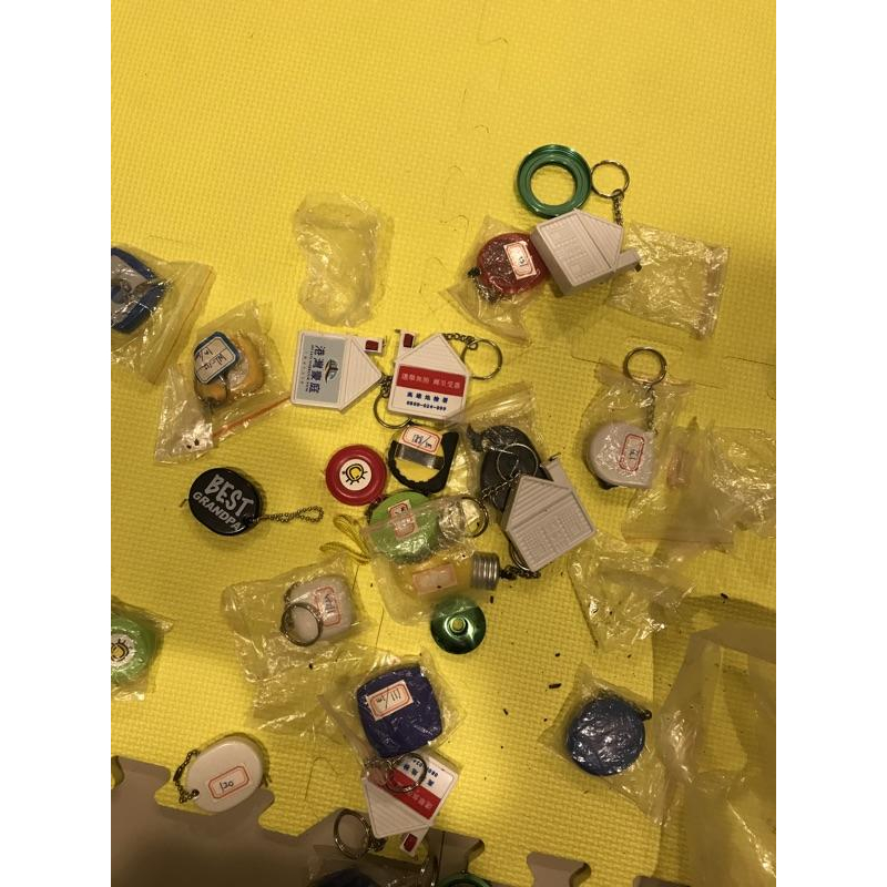 岡山可面交~迷你捲尺 旅行/旅遊/出國/自由行/日本 便攜 1米 捲尺 鑰匙圈 托運 購物 公司 贈品 隨身-細節圖2