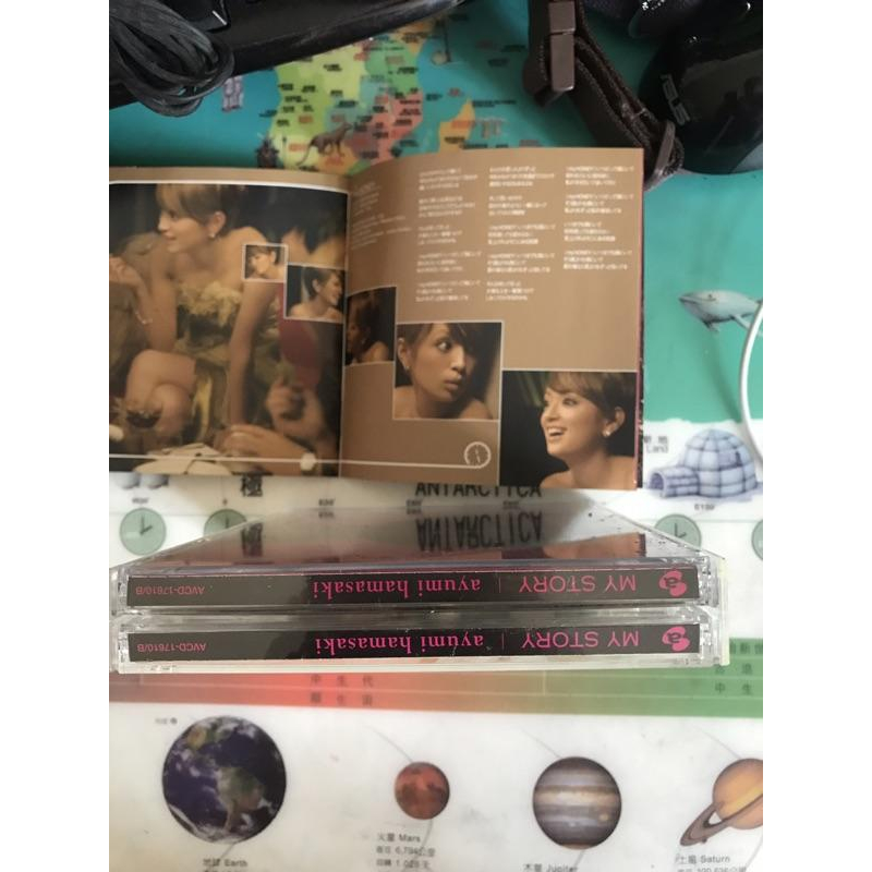 岡山可面交二手CD盒子空盒子附歌詞 my story ayumi hamasaki AVCD-17610 濱崎步日本歌手-細節圖5