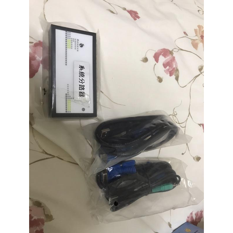 岡山可面交BENEVO 2M 整合型USB+VGA+Audio三合一連接線KVM-細節圖2