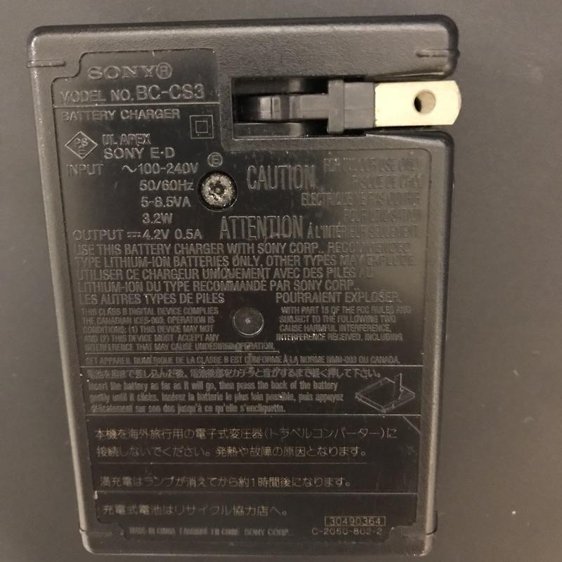 Sony BC-cs3 BCCS3 充電器電池充電器-細節圖4