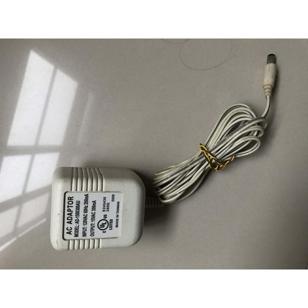 【我最便宜】岡山可面交 二手 AD-1500300AU 15V 300ma  變壓器 充電器-細節圖3