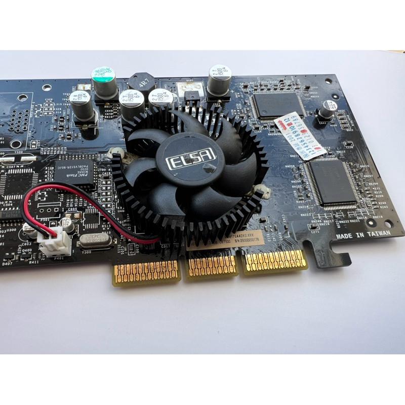 岡山二手可能故障零件機報帳用售出不退艾爾莎ELSA GLADIAC 517 SEP 64MB AGP顯示卡-細節圖6