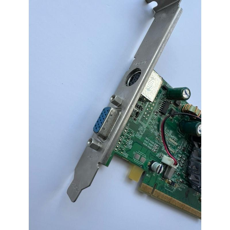 岡山二手可能故障顯示卡零件機保障用售出不退ATI Radeon X300 SE 128 MB DDR PCI-細節圖2