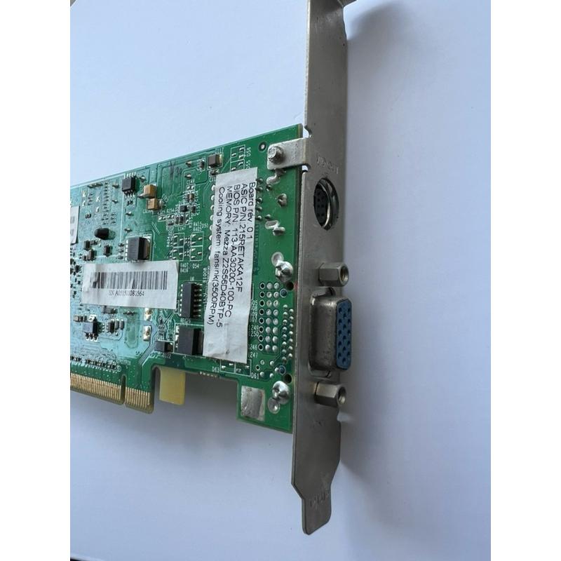岡山二手可能故障顯示卡零件機保障用售出不退ATI Radeon X300 SE 128 MB DDR PCI-細節圖3