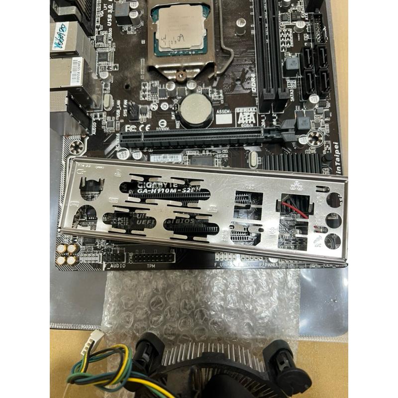 岡山 intel core i3 7100 CPU 故障技嘉主機板 有擋板會斷電 Ga-h110m-s2ph 零件機報帳-細節圖4