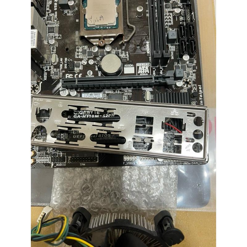 岡山 intel core i3 7100 CPU 故障技嘉主機板 有擋板會斷電 Ga-h110m-s2ph 零件機報帳-細節圖5