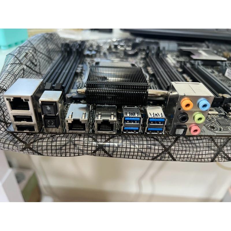 岡山 intel core i7 5960x asus 主機板 有擋板 x98-ws/ipmi 90sb04s0-細節圖3