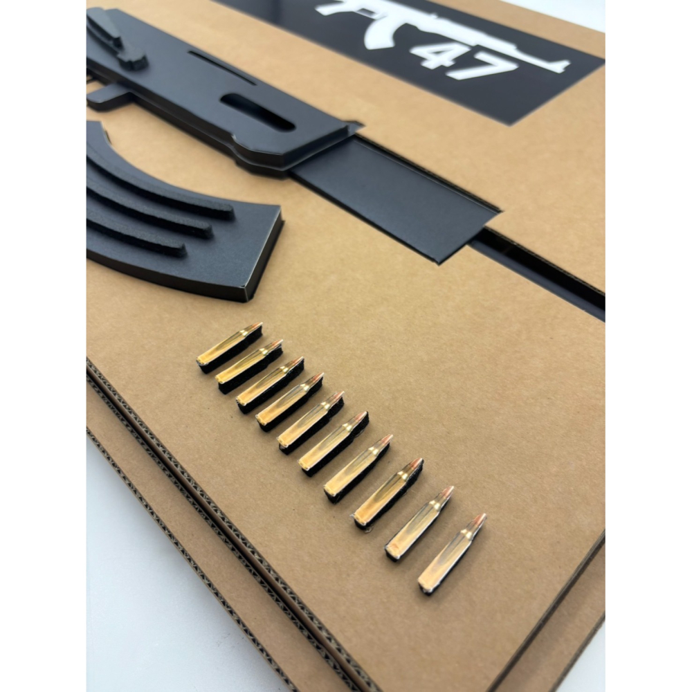 【快速出貨】紙紮長槍 🔥附10發子彈/紙紮槍/祭祀祭祖/清明用品-細節圖2
