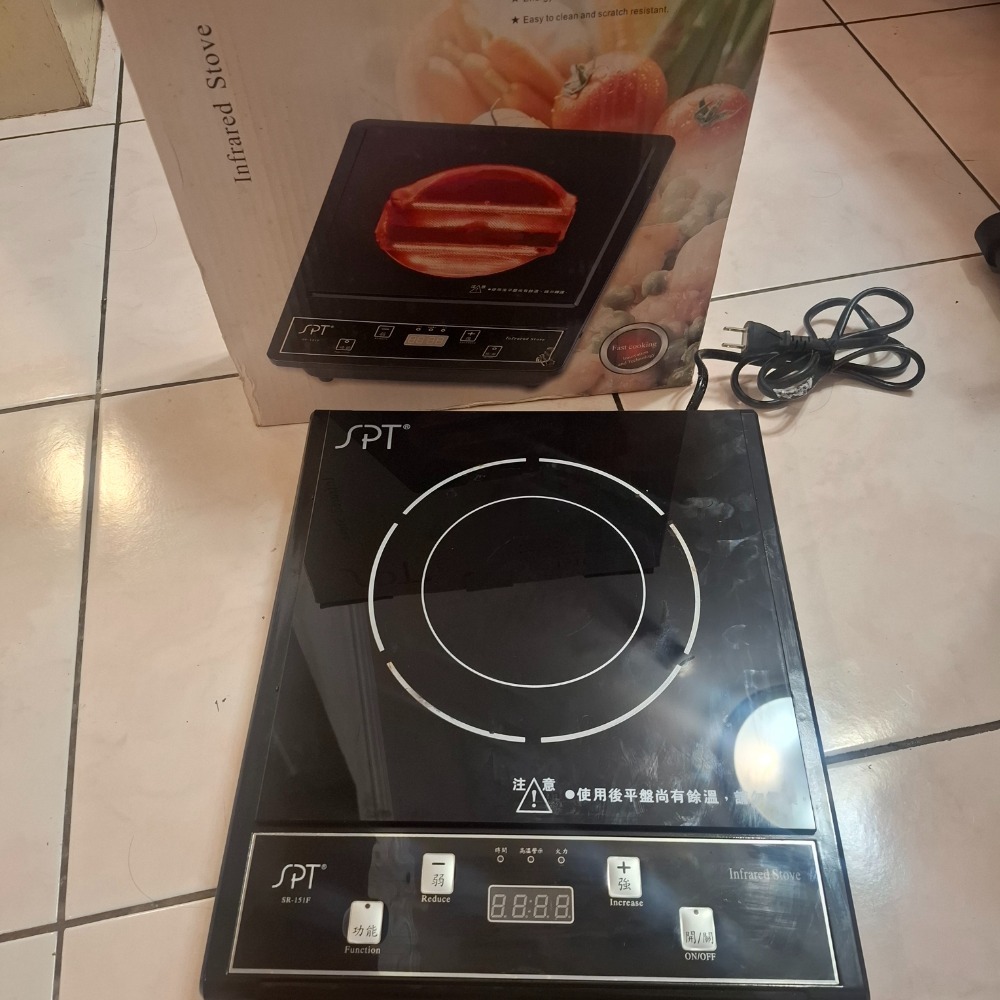 尚朋堂 SPT SR-151F IH爐 微電腦 黑晶爐 電磁爐-細節圖9