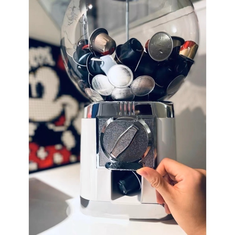 【凱莉大推團】膠囊咖啡扭蛋機 扭蛋機 膠囊咖啡收納 扭蛋殼 膠囊咖啡 nespresso-細節圖2