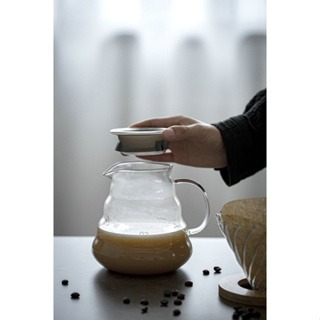 【台灣出貨】雲朵咖啡壺 玻璃咖啡壺 雲朵壺 咖啡壺 手沖壺 掛耳手沖壺 咖啡下接壺 咖啡手沖壺-細節圖6