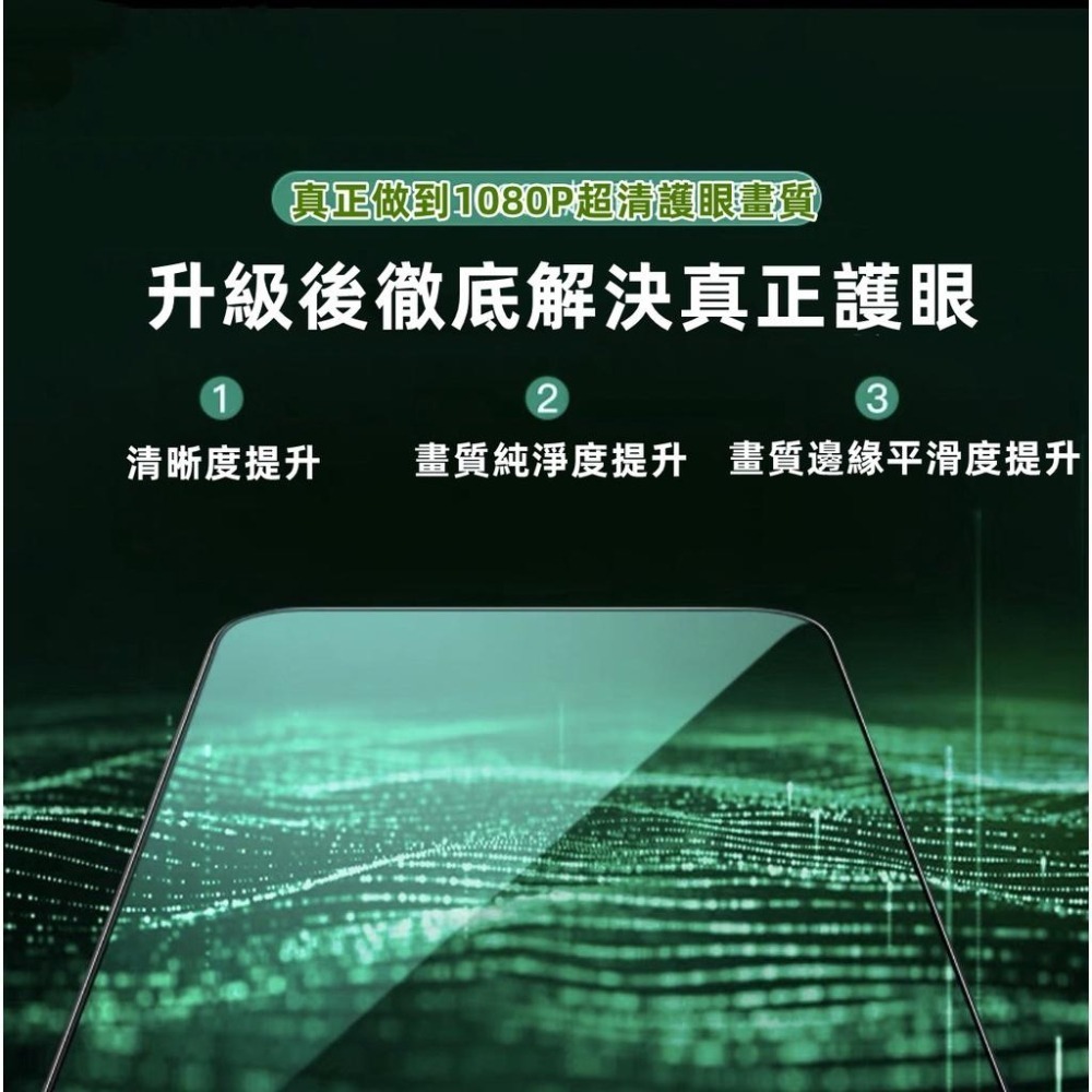 綠光護眼 玻璃貼 三星 A26 A25 A23 A22 A16 A15 A13 5G 抗藍光 滿版鋼化玻璃貼 保護貼-細節圖9