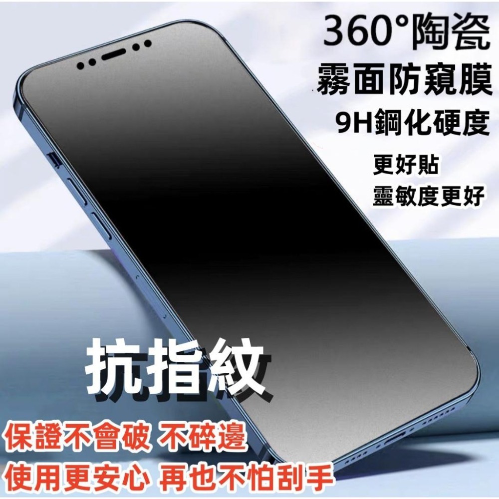 抗指紋 防窺 9H保護貼 Realme C35 C33 C21 C11 C3 6i 5 滿版防窺霧面鋼化陶瓷膜 陶瓷膜