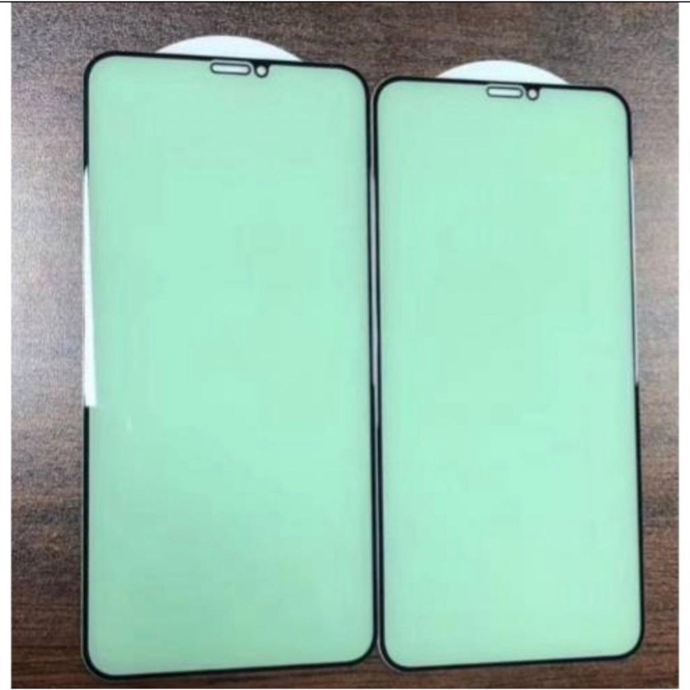 綠光護眼 抗藍光 玻璃貼 蘋果 iPhone 16 15 14 pro max plus 保護貼 滿版鋼化玻璃貼-細節圖3
