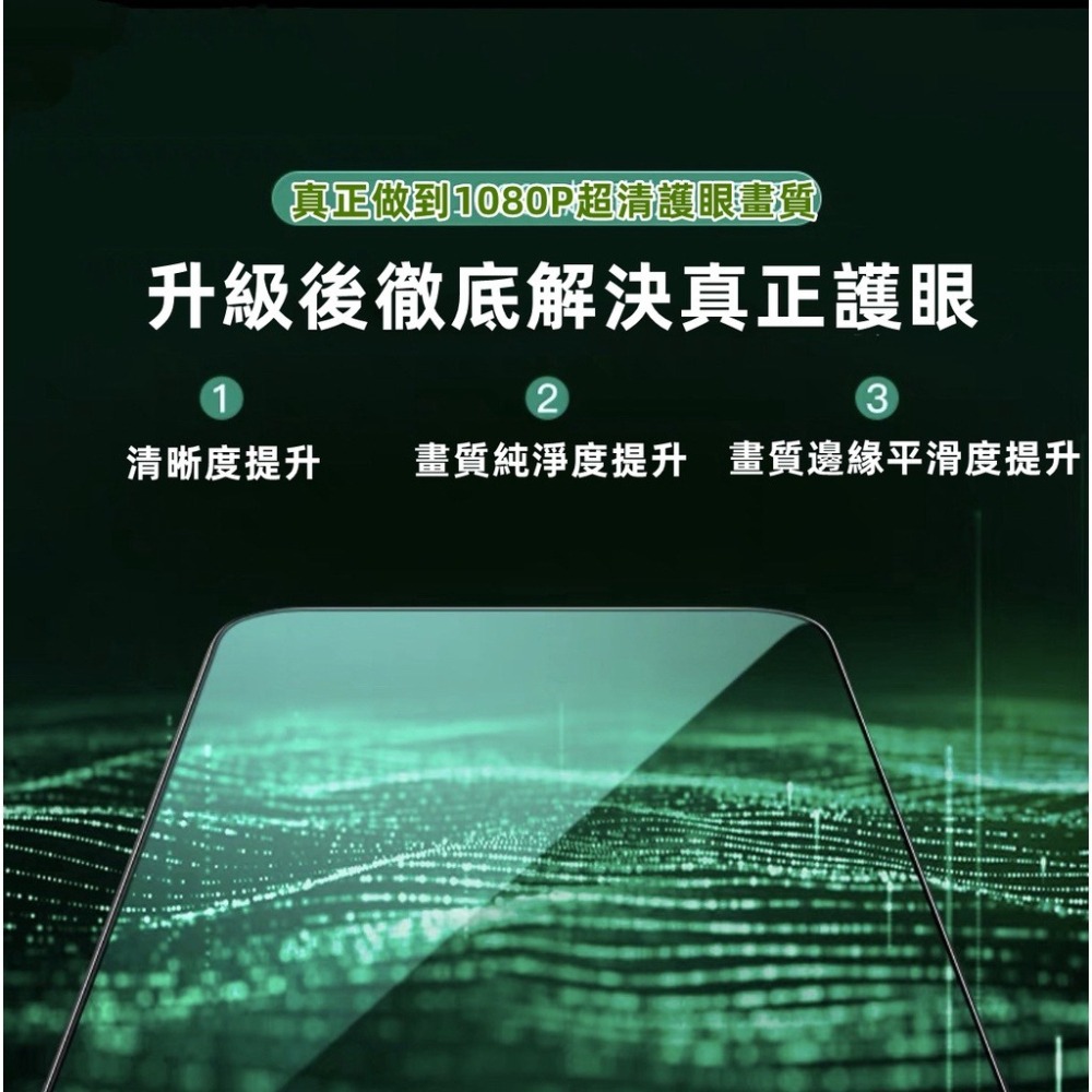 綠光護眼 玻璃貼 三星 A56 A55 A54 A53 A52 A52S A36 5G 抗藍光 滿版鋼化玻璃貼 保護貼-細節圖8