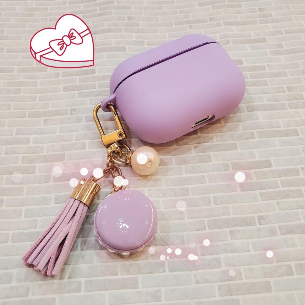台灣現貨 airpods pro 1/2/3代 馬卡龍 保護套 保護殼 耳機套 防摔殼-細節圖3