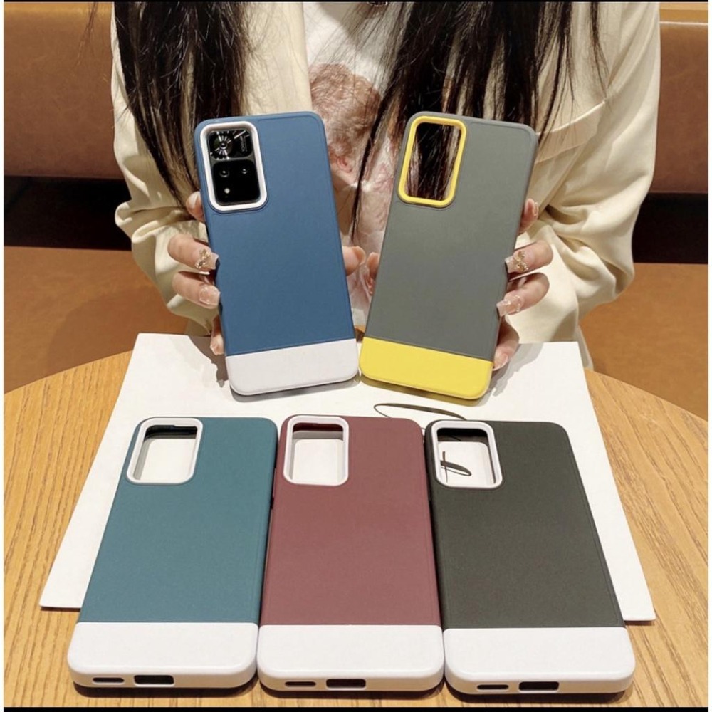 撞色岩選 手機殼 VIVO V25 PRO V25PRO V23 PRO V23e Y21 Y21S 防摔殼 手機殼-細節圖2