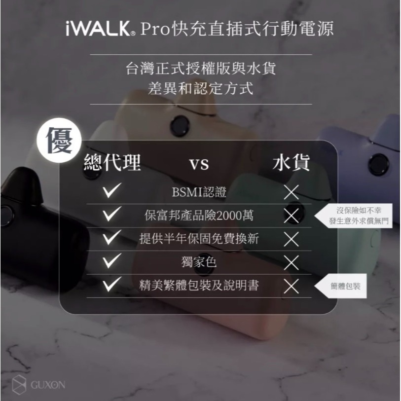 iWALK Pro 第五代 行動電源 現貨 直插式行動電源 快充 行充 充電寶 移動電源 迷你型動電源 行動電源-細節圖10