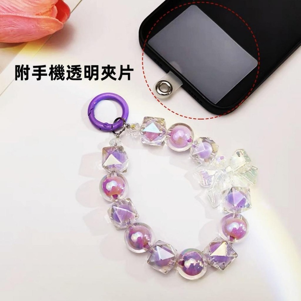 手機短掛繩 串珠 掛繩 手機吊飾 短掛繩 吊飾-細節圖7