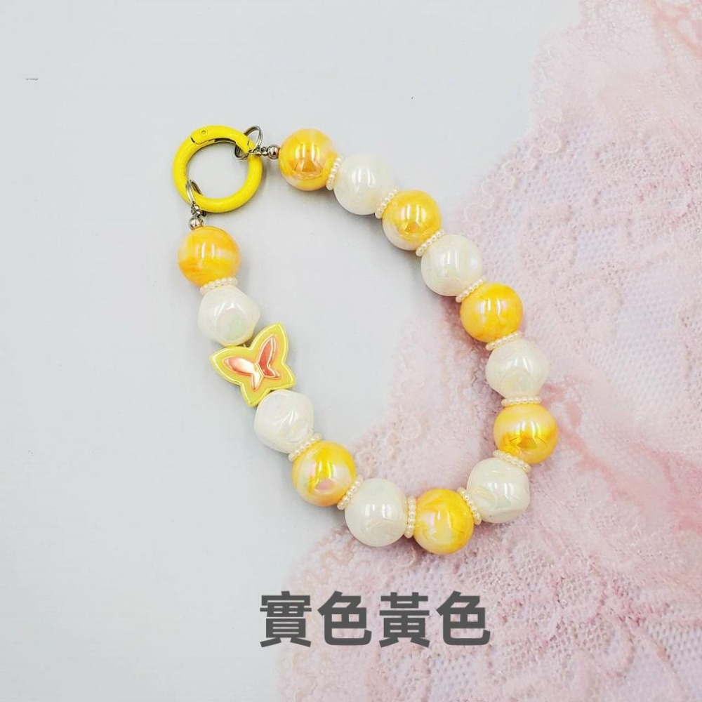 手機短掛繩 串珠 掛繩 手機吊飾 短掛繩 吊飾-細節圖9