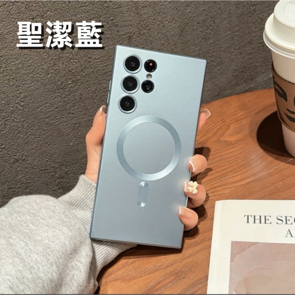 純色液態手機殼 三星 S24 S23 S22 + ULTRA FE S23+ S22+ S24+ MagSafe 手機殼-細節圖8
