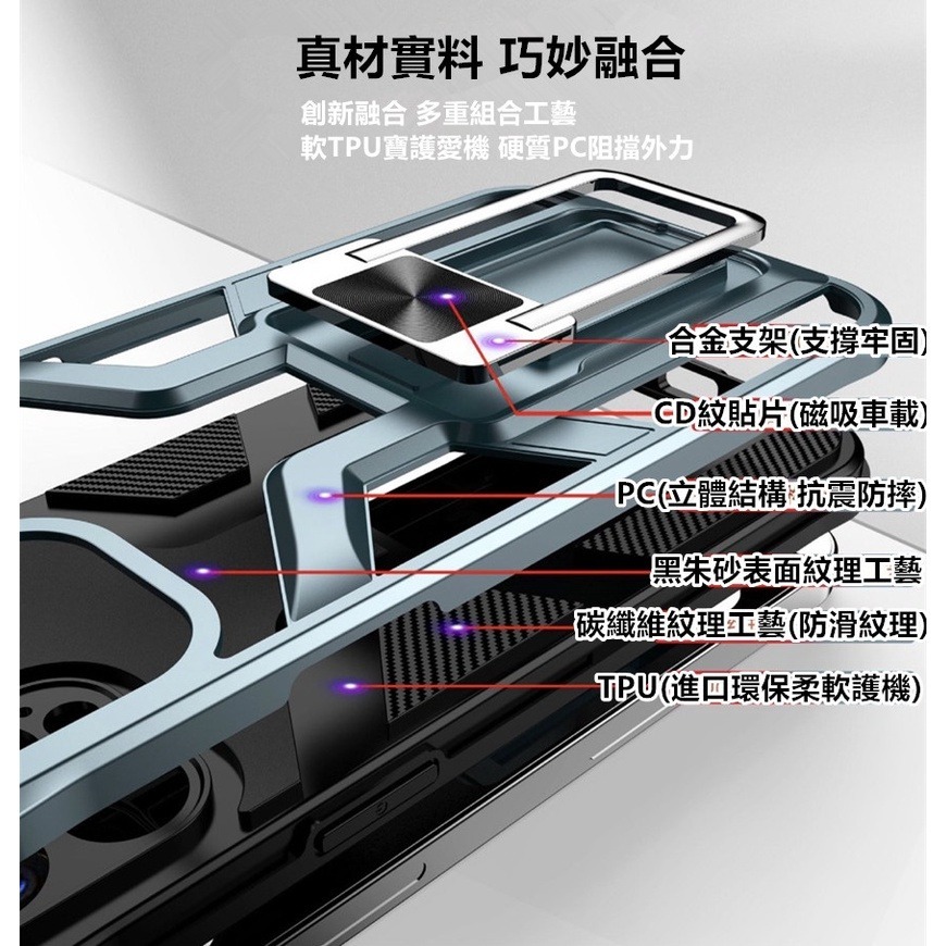 美國軍匠支架 軍規 手機殼 三星 S22 S21 FE S21 ULTRA S21+ S22+ 5G 防摔殼 手機殼-細節圖3