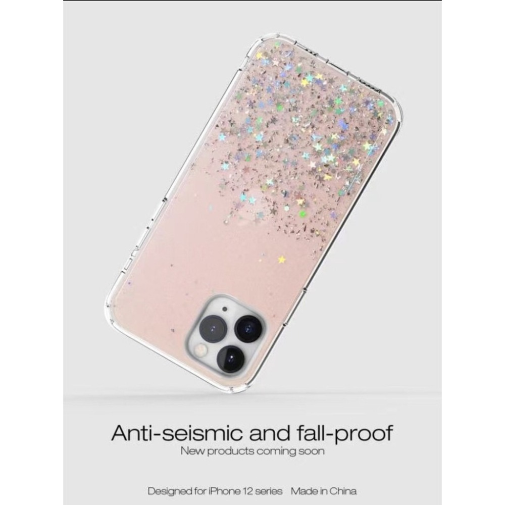 防摔 手機殼 IPHONE12 12PRO 11 XS max 12MINI XR 78P 閃粉 防摔殼 手機殼-細節圖5