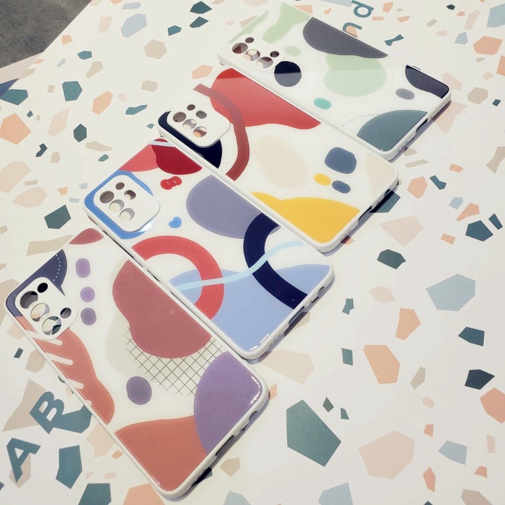 水彩液態玻璃殼 OPPO RENO5 RENO5Z RENO5 PRO 手機殼 防摔殼-細節圖5