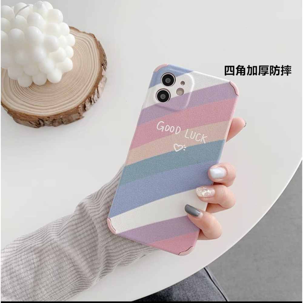 彩虹四角盾 OPPO RENO5 5Z RENO6 PRO RENO4 PRO 4Z RENO2 2Z 防摔殼 手機殼-細節圖4