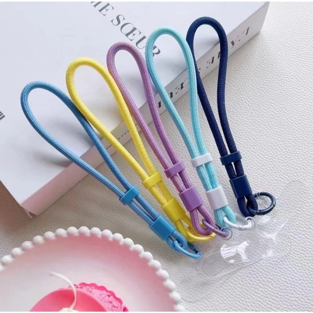 手腕掛繩 附夾片 短掛繩 7mm 手機短掛繩 手機殼掛繩 手機吊繩 手機掛繩短 尼龍手掛繩 手機掛繩 手掛繩 手腕吊繩-細節圖2