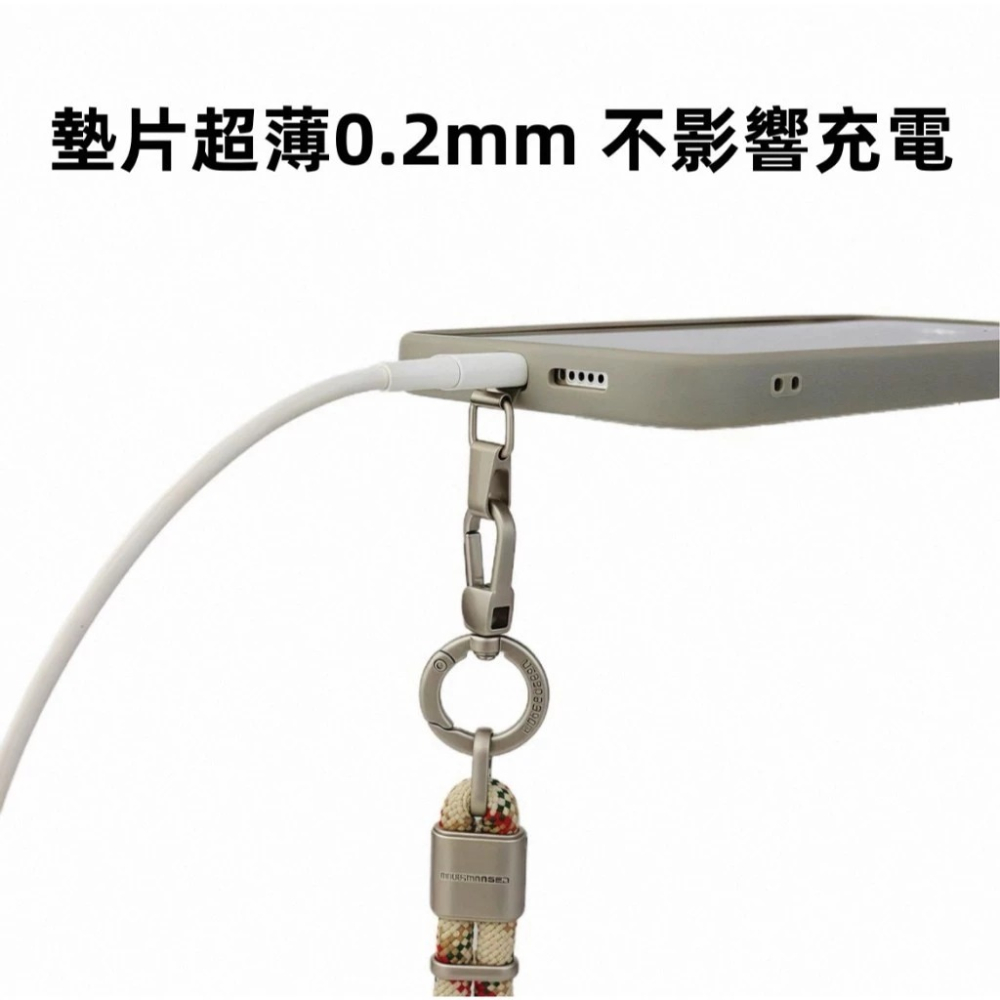 手腕掛繩 附夾片 短掛繩 8mm LeeuDesign 手機掛繩短 手機殼掛繩 手機掛繩 編織掛繩 手掛繩 手機短掛繩-細節圖7