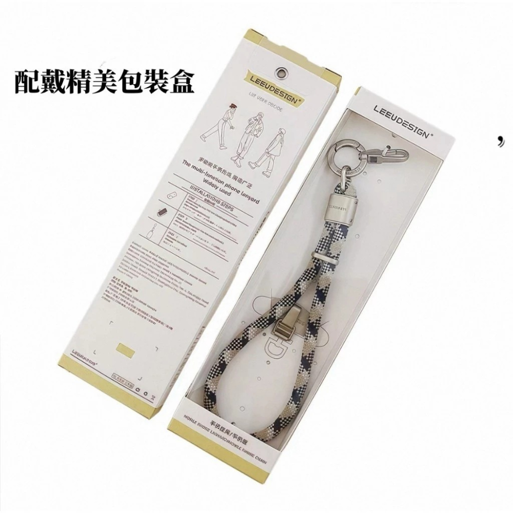 手腕掛繩 附夾片 短掛繩 8mm LeeuDesign 手機掛繩短 手機殼掛繩 手機掛繩 編織掛繩 手掛繩 手機短掛繩-細節圖9