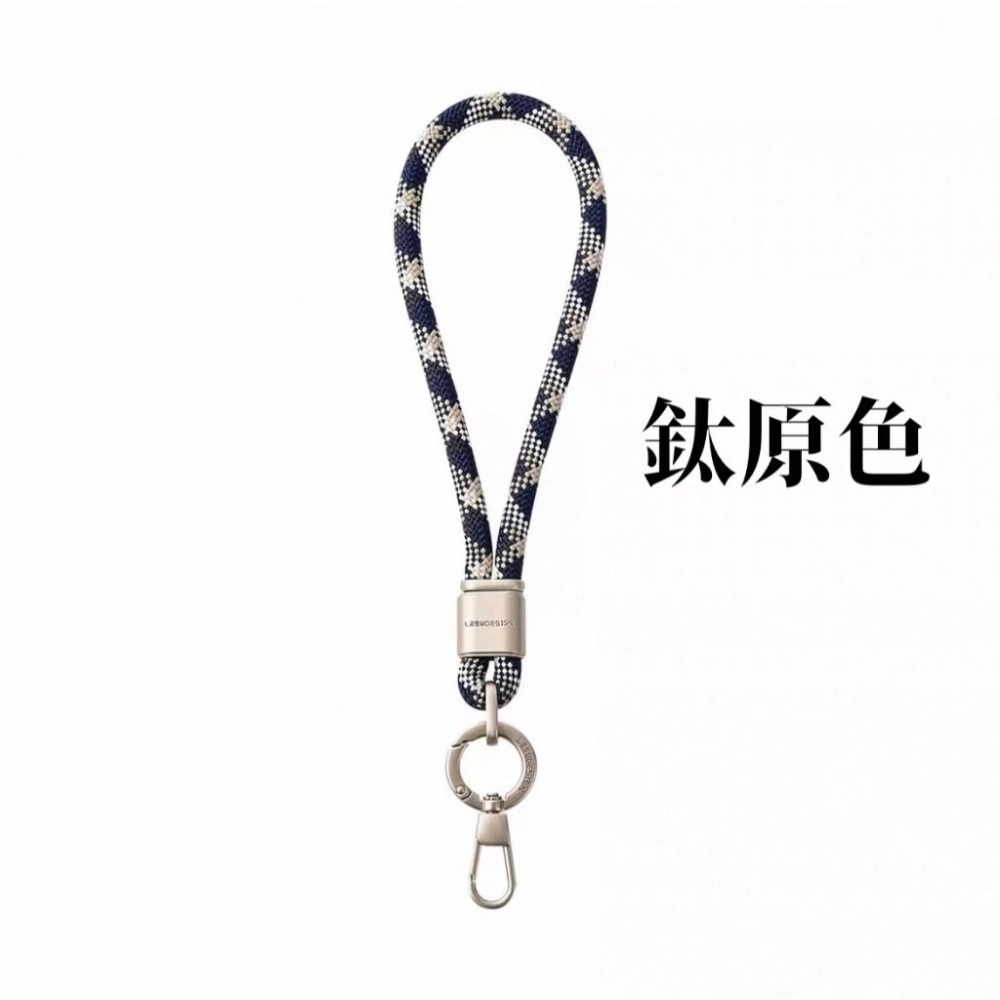 手腕掛繩 附夾片 短掛繩 8mm LeeuDesign 手機掛繩短 手機殼掛繩 手機掛繩 編織掛繩 手掛繩 手機短掛繩-規格圖11