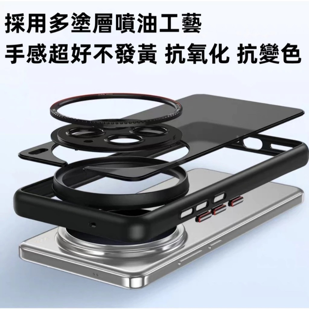 岩之盾 軍規 手機殼 磁吸 Magsafe 防髒汙 適用 VIVO X200 PRO X200PRO 防摔殼 保護殼 殼-細節圖3