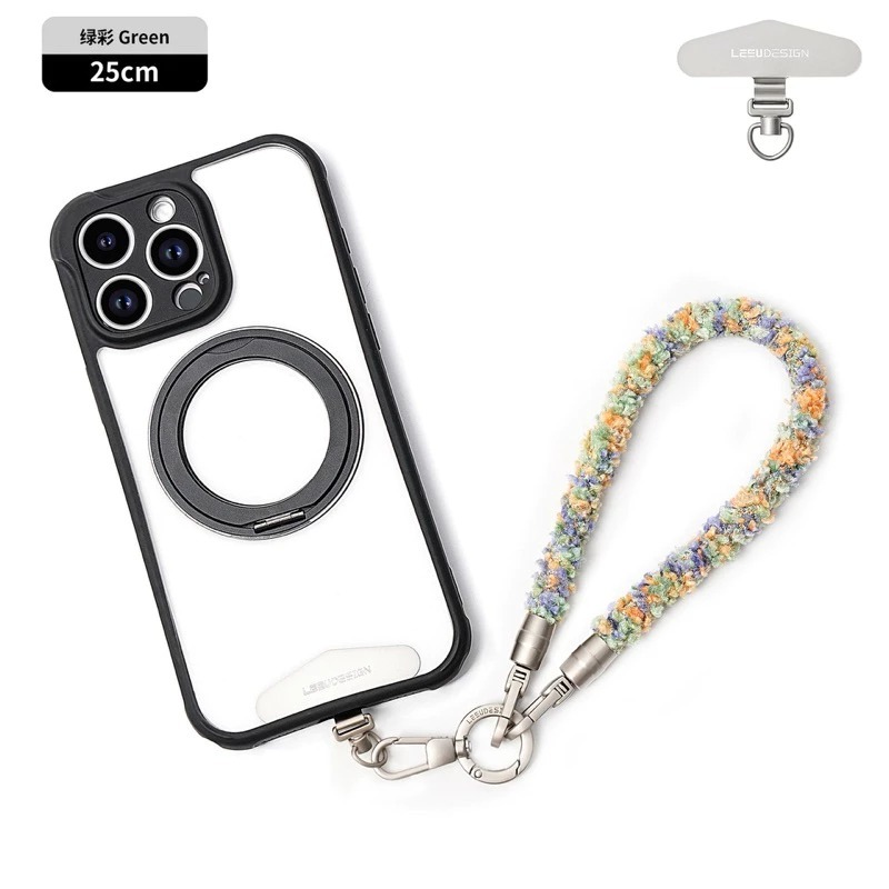 綠彩｜雙鉤短掛繩